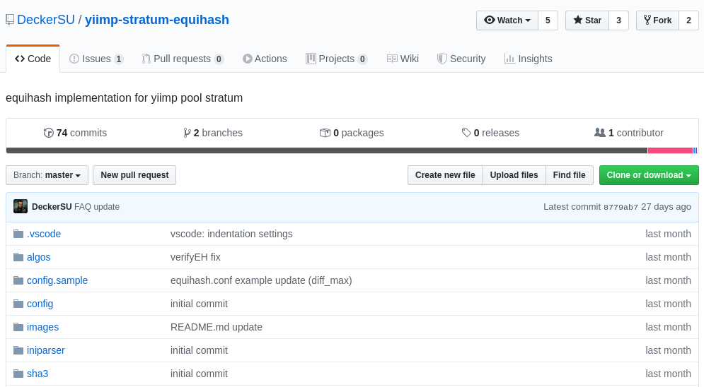 equihash mining pool source code